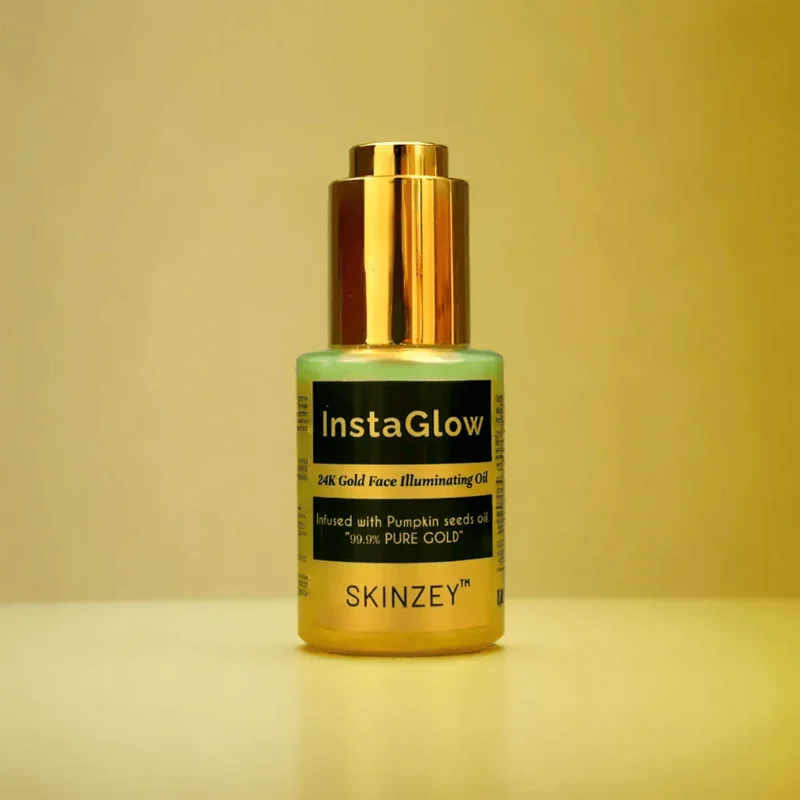 Insta Glow – 24K Gold Face Illuminating Oil
