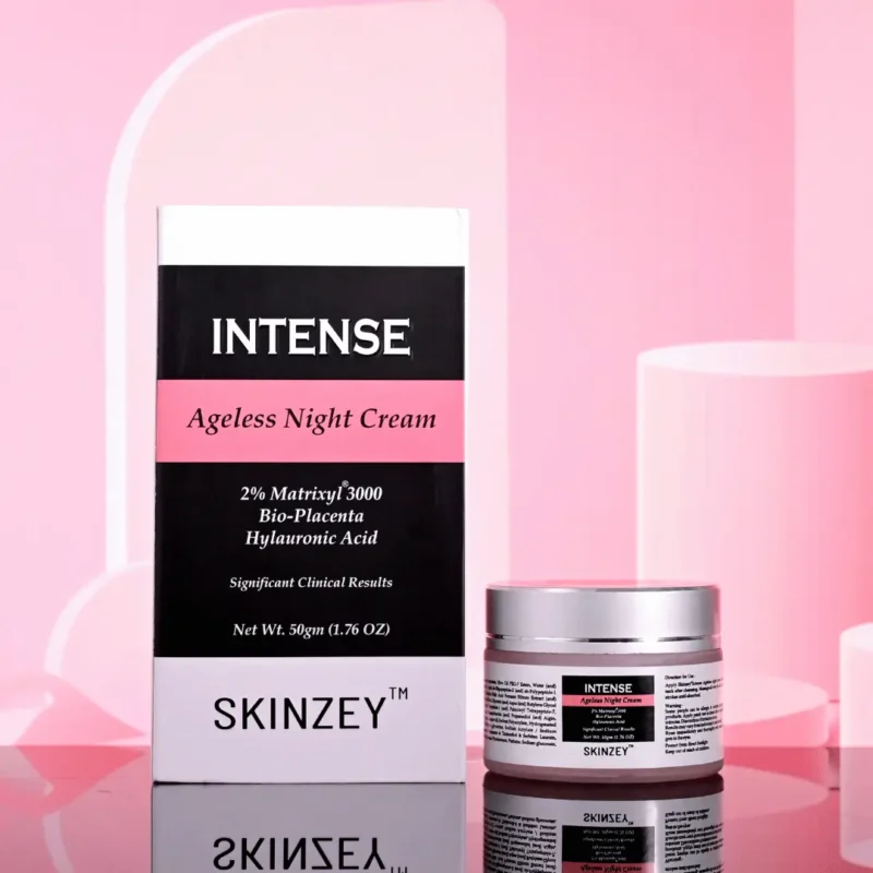 Intense Ageless Night Cream for hydrated skin